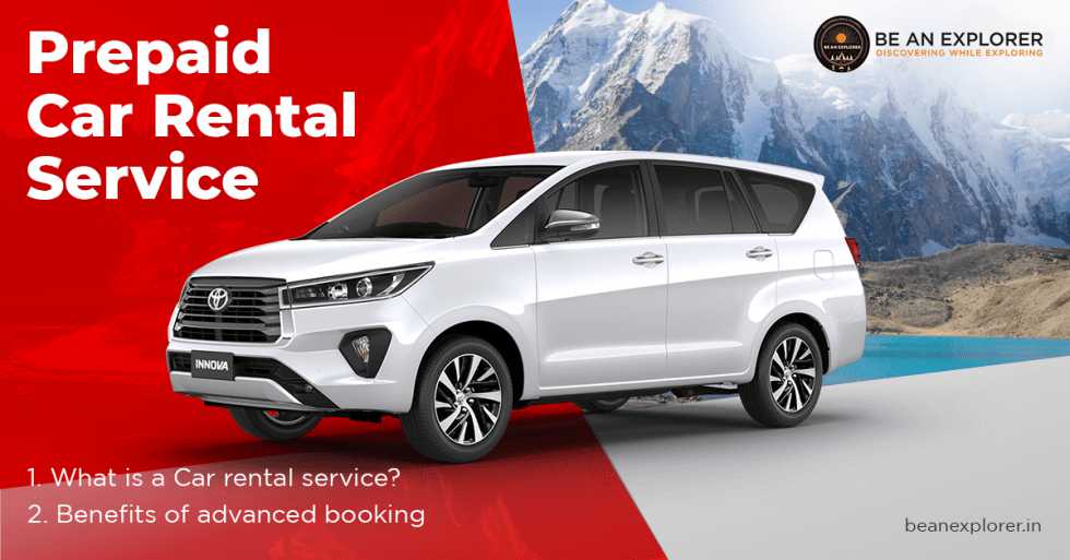 Car Rentals Benefits Of Advance Booking