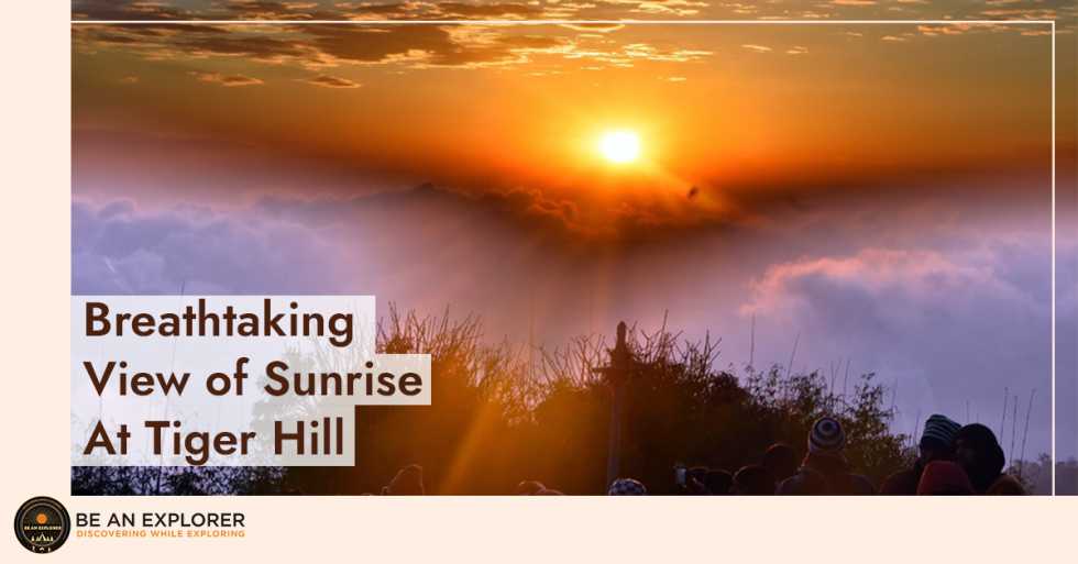 Breathtaking View Of Sunrise At Tiger Hill